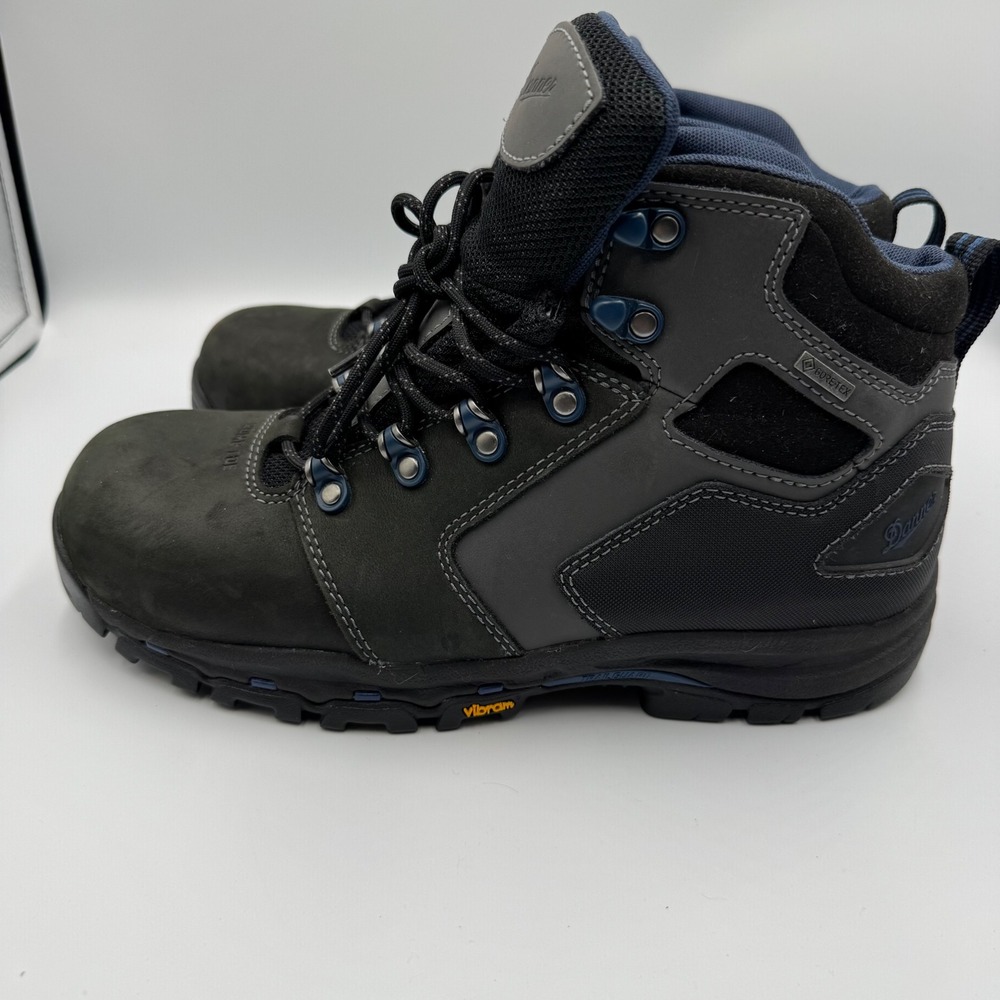 Danner Work Boots Mens 8.5 Black Vicious 4.5 NMT Comp Toe Gore-Tex 13864 EH